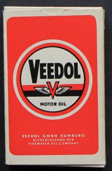 Veedol Cardgame 1955 "Schlittschuh Pin-Up Girl" Heinz Fehling (4578)